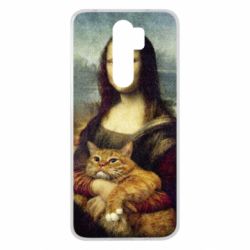 Чохол для Xiaomi Redmi Note 8 Pro Mona Lisa and the cat - PrintSalon