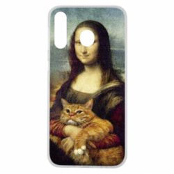 Чохол для Samsung M30 Mona Lisa and the cat - PrintSalon
