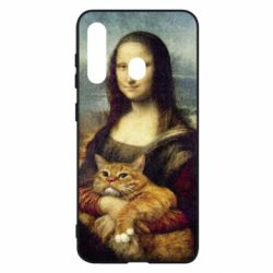 Чохол для Samsung M40 Mona Lisa and the cat - PrintSalon