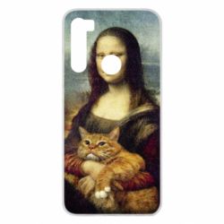Чохол для Xiaomi Redmi Note 8 Mona Lisa and the cat - PrintSalon