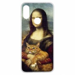 Чохол для Xiaomi Redmi Note 7 Mona Lisa and the cat - PrintSalon