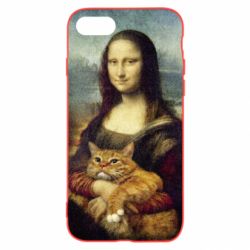 Чохол для iPhone SE 2020 Mona Lisa and the cat - PrintSalon
