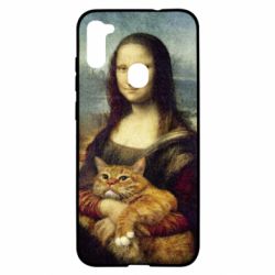 Чохол для Samsung A11 / M11 Mona Lisa and the cat - PrintSalon