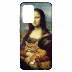 Чохол для Samsung A52 5G Mona Lisa and the cat - PrintSalon