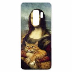 Чохол для Samsung S9+ Mona Lisa and the cat - PrintSalon