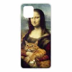 Чохол для Samsung Note 10 Lite Mona Lisa and the cat - PrintSalon