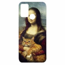 Чохол для Oppo A52 / A72 / A92Mona Lisa and the cat - PrintSalon