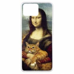 Чохол для Oppo A73Mona Lisa and the cat - PrintSalon
