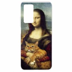 Чохол для Xiaomi Mi 10T / 10T Pro Mona Lisa and the cat - PrintSalon