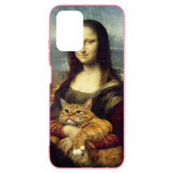 Чохол для Xiaomi Redmi Note 10 Mona Lisa and the cat - PrintSalon