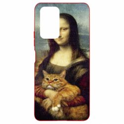 Чохол для Xiaomi Redmi Note 10 Pro Mona Lisa and the cat - PrintSalon