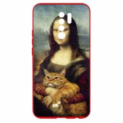 Чохол для Xiaomi Redmi 9 Mona Lisa and the cat - PrintSalon