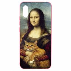 Чохол для Xiaomi Redmi 9a Mona Lisa and the cat - PrintSalon