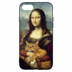 Чохол для iPhone SE 2022 Mona Lisa and the cat - PrintSalon