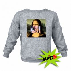 Детский свитшот Mona lisa - PrintSalon