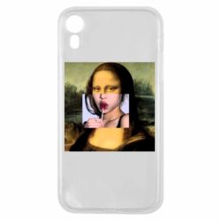 Чехол для iPhone XR Mona lisa