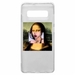 Чехол для Samsung S10+ Mona lisa - PrintSalon