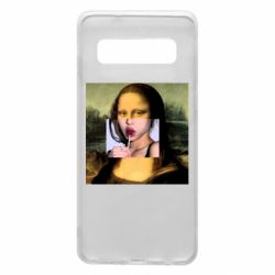 Чехол для Samsung S10 Mona lisa - PrintSalon