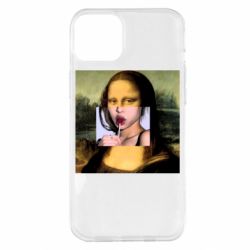 Чехол для iPhone 14 Plus Mona lisa - PrintSalon