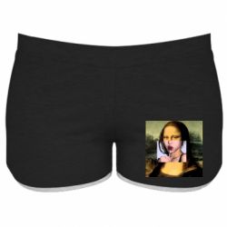 Женские шорты Mona lisa - PrintSalon