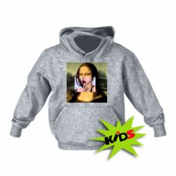 Детское худи Mona lisa - PrintSalon
