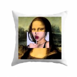 Подушка Mona lisa-PrintSalon Подушка Mona lisa