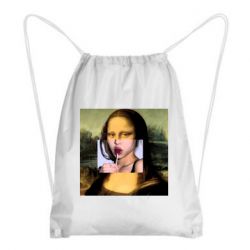 Рюкзак-мешок Mona lisa - PrintSalon