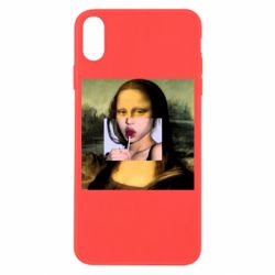 Чехол для iPhone X/Xs Mona lisa