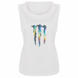 Женская майка Monster Lines Голограмма - PrintSalon