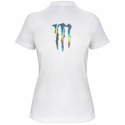 Женское поло Monster Lines Голограмма
