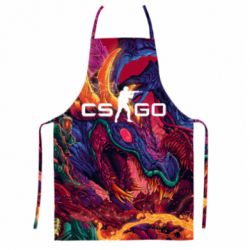 Фартух з 3D принтом Monster skin CS GO - PrintSalon