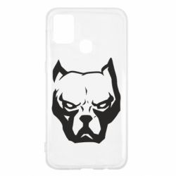 Чохол для Samsung M31 Морда пітбуля - PrintSalon