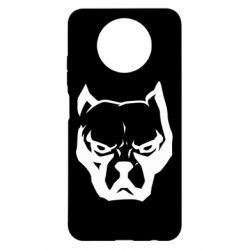 Чехол для Xiaomi Redmi Note 9 5G/Redmi Note 9T Морда питбуль
