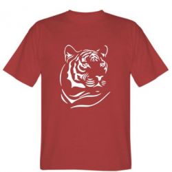 Мужская футболка Stedman Морда тигра - PrintSalon