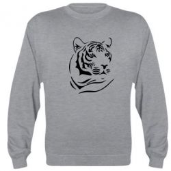 Cвитшот Морда тигра - PrintSalon
