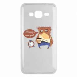 Чехол для Samsung J3 2016 Morning is never good - PrintSalon