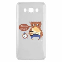 Чехол для Samsung J7 2016 Morning is never good - PrintSalon