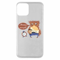 Чехол для iPhone 11 Morning is never good - PrintSalon