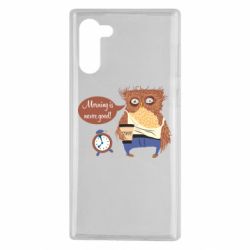Чехол для Samsung Note 10 Morning is never good - PrintSalon