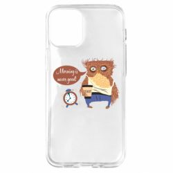 Чехол для iPhone 12 mini Morning is never good - PrintSalon