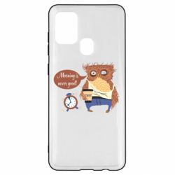 Чехол для Samsung A21s Morning is never good - PrintSalon
