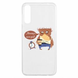 Чехол для Samsung A50 Morning is never good - PrintSalon