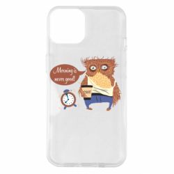 Чехол для iPhone 14 Morning is never good - PrintSalon