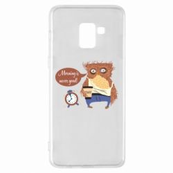 Чехол для Samsung A8+ 2018 Morning is never good - PrintSalon