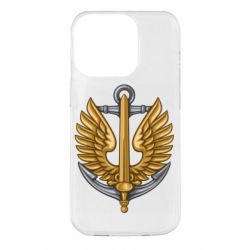 Чехол для iPhone 14 Pro Морская Пехота Украины - PrintSalon