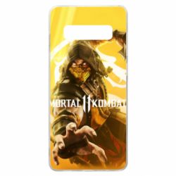 Чехол для Samsung S10+ Mortal kombat 11 Scorpio - PrintSalon