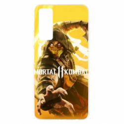 Чехол для Huawei P Smart 2021 Mortal kombat 11 Scorpio - PrintSalon