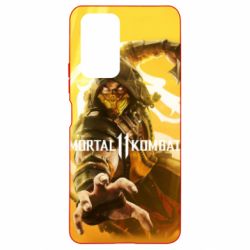 Чехол для Xiaomi Redmi Note 10 Pro Mortal kombat 11 Scorpio - PrintSalon