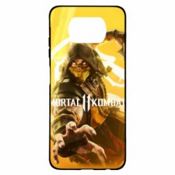 Чехол для Xiaomi Poco X3 Mortal kombat 11 Scorpio - PrintSalon