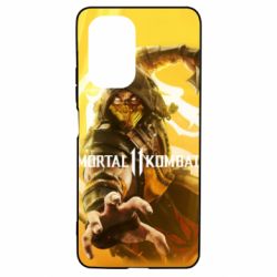 Чехол для Xiaomi Poco F3/K40 Mortal kombat 11 Scorpio - PrintSalon